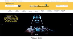 Desktop Screenshot of bestdealcostumes.com